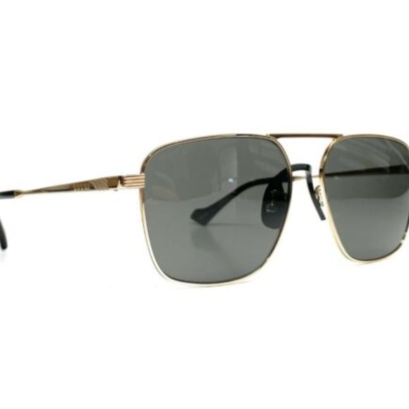 Gucci Men's Gold and Grey Sunglasses! - Picture 3 of 3
